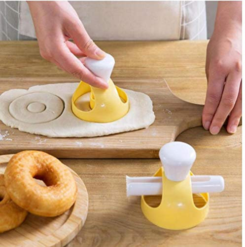 DIY Donut Mold Maker Cake Bread Cutter Maker Cake Decorating Tools Desserts Pastry Baking Supplies Kitchen Bakeware