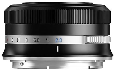 TTArtisan 27mm F2.8 Metal Bodied Auto Focus AF Lens Compatible with Nikon Z Mount - Black