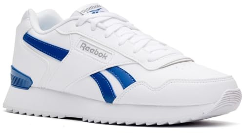 Reebok Glide Ripple Clip Trainer White Twilight Blue