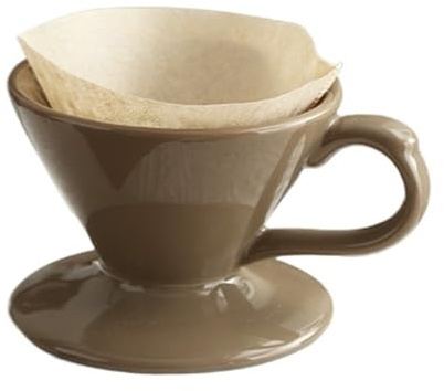 1 styck V60 Pour Over Coffee Dripper keramik Pour Maker utsökt porslin manuell kaffefilter lämplig för hällning pour over kaffebryggare