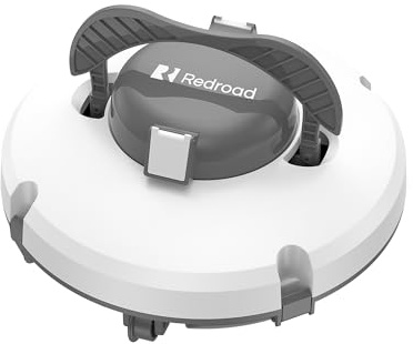 S1 Pool Robot Battery, Wireless Pool Vacuum Cleaner, 130 Minutes Running Time for Above Ground Pools up to 100 m², Climbing Capacity 18°, Quick Emptying, Automatic Parking