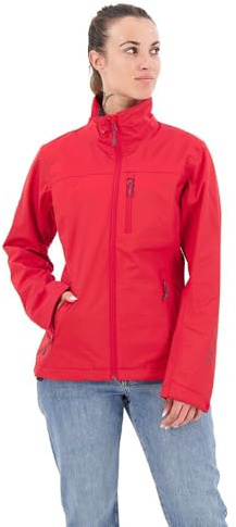 Helly Hansen Kvinnors besättning vattentät vindtät andningsbar segeljacka crew vattentät vindtät andningsbar segeljacka 162 Röd XS