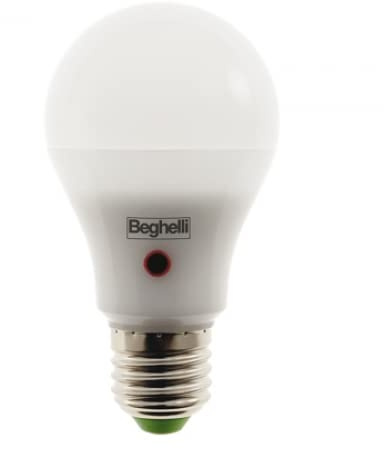 Beghelli LAMPADA SAVING ECOLED GOCCIA SENSOR 12W E27 230V 3000K 56158