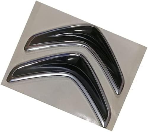 JNIGEL Logo Aufkleber Abzeichen für Citroen, Buchstaben Wort Emblem-Aufkleber, Selbstklebend Autoaufkleber, Auto Styling Dekoratives Emblem Abziehbilder