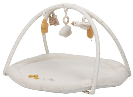 Little Dutch Krabbeldecke mit Spielbogen Activity Baby weiß - Newborn Naturals