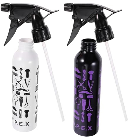 Hemobllo 2 pezzi Bottiglie Spray Ricaricabili per Parrucchieri e Casa Spruzzino per Fiori e Pulizia Facili Usare e Riempire Colore Casuale Colore Casuale