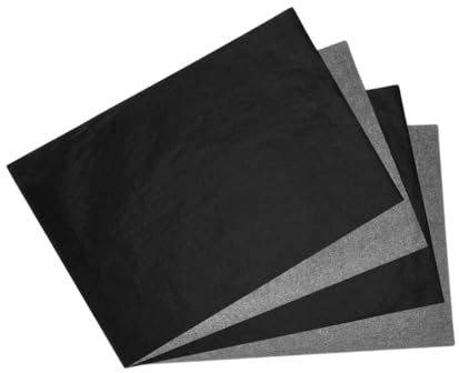 Zambuph Lot de 100 papiers calques transfert papier carbone mots copie papeterie accessoire enseignant pour restaurant scolaire