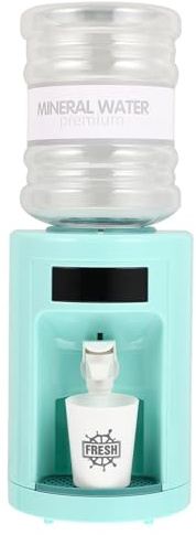 Alasum Miniature Water Dispenser with Light and Sound, Large Simulation Home Appliance Decoration for Dollhouses, Educational Role Play Accessory