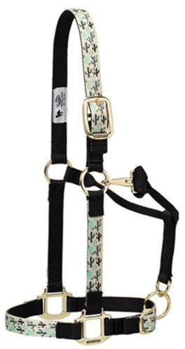 Weaver Leather Adjustable Patterned Nylon Horse Halter, Cactus