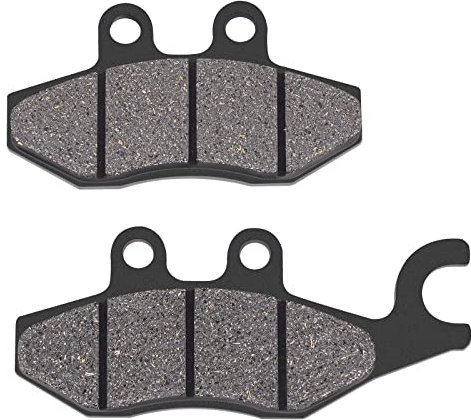 AHL Pastiglie freno posteriori per moto Compatibili con PIAGGIO Beverly 300 (278cc/4T) (5 spoke cast wheel) 2010-2015/Beverly S 300 ie 2014-2021/Beverly Police 300 ABS ASR (278cc) 2016-2018