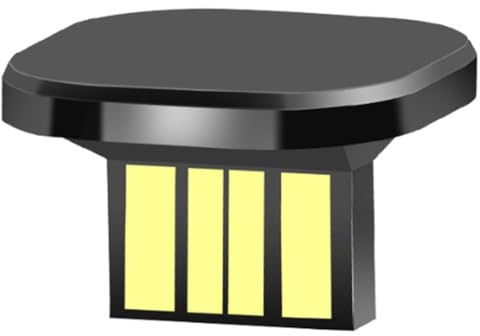 Fangxuee Mini Unidad Flash USB con Música Integrada, Memoria USB Corta para Coche, Memoria USB de 64 GB con Chip UDP.