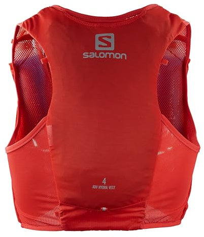 Salomon Adv Hydra Vest 4 Unisex Hydration Vest Trail running Hiking, Comfort and Stability, Quick Access to Hydration, and Simplicity