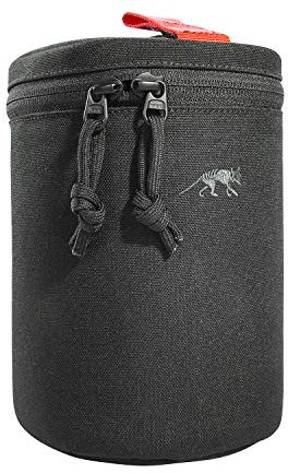 Tasmanian Tiger Unisex – Erwachsene TT Modular Lens Bag M Objektiv-Tasche, Black, 16 x Ø 9,5 cm
