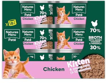 Natures Menu Especially for Cats Kitten Chicken 18x85 gram