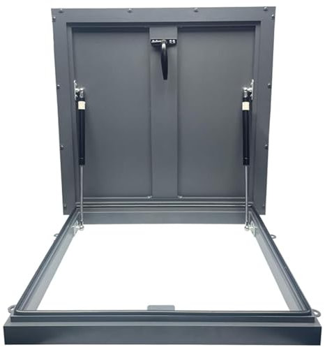 Ventanas de techo, grandes ventanas de techo y tragaluces, ventanas de salida de acceso al techo del ático de alta resistencia, tapas de registro del sótano, acceso de mantenimiento,50 * 50cm