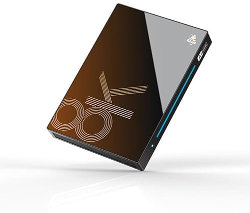 Android 14.0 TVボックス,H96 MAX M9 RK3576クアッドコアHDMI Android TVボックス,4K/8K HD対応,デュアル2.4/5G Ghz Wi-Fi/イーサネット搭載スマートセットトップボックス,4gb+32gb