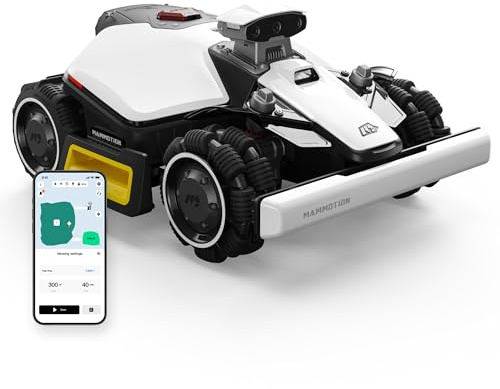 MAMMOTION LUBA Mini 2 AWD 1000 Robot Cortacésped sin Cable Perimetral