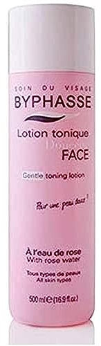 byphasse - Lotion tonique à l’eau de rose - 500 ml - Tous types de peaux
