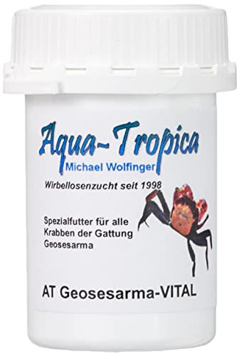 Aqua-Tropica Geosesarma-VITAL - Spezialfutter für Vampirkrabben, 45 g
