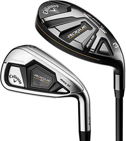 Callaway Herren Rogue St Max Os Lite Eisen, Silber
