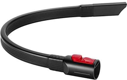 Flexible Crevice Tool for Dyson V7 V8 V10 V11 V15 Cordless Vacuum, Hose Attachment for Dryer Vent, Car Detailing, Corners and Gaps Cleaning - 17 Inches