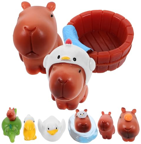 NAMOARLY 10 Pezzi Miniature Animali in Resina Per Micropaesaggi, Decorazioni Da Scrivania Compatte e Colorate, Statuine Animali Da Collezione Per Giochi e Ambienti Piccoli