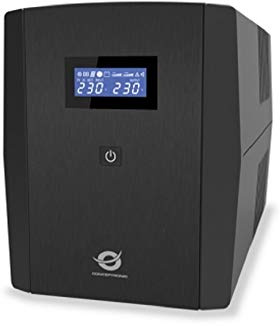 Conceptronic ZEUS04E 2200VA 1320W USV, 6 x IEC-uttag