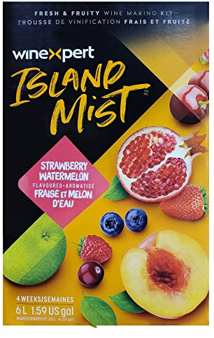 Island Mist Strawberry Watermelon 7.5 Liter Wine Making Kit
