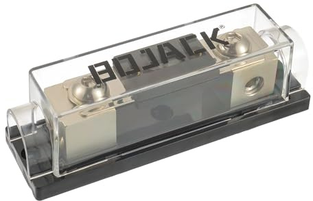 BOJACK 0/2/4 Gauge AWG i linje ANL säkringshållare med 40 Amp-säkring