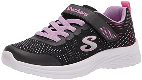 Skechers Girls' Dreamy Dancer Trainer, Black, 13 UK Child