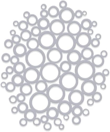 Circles Cutting Dies for Card Making，Cutting Dies Cut Stencils for DIY Scrapbooking Photo Album Decorative Embossing Paper Dies for Card Making Templated