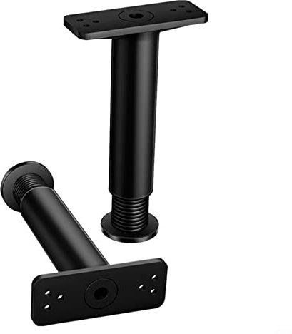 HOHOVYVY Soporte de marco de cama, soporte telescópico ajustable para muebles, fijador de soporte de vigas de cama, pie de soporte para muebles, escritorio, sofá, 18-34 cm