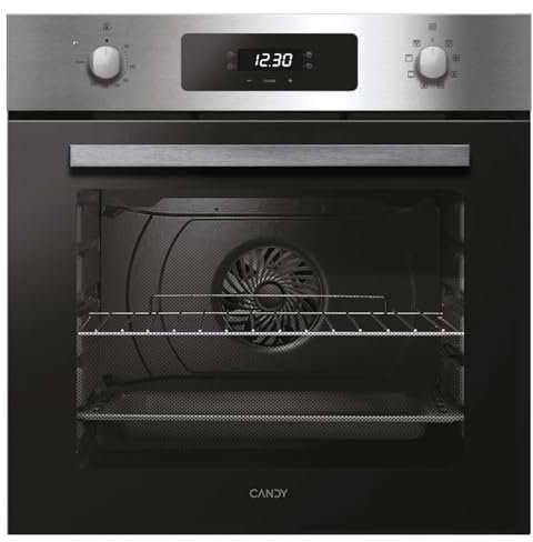 Candy FMCIDC X605/CA - Forno elettrico, ventilato, 65 litri, Inox, Classe energetica A+
