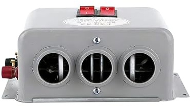 Vhjlfig Calefacción Coche Portátil,Calentador Rápido 12V 24V - Eléctrico Nómada | Para Camión Camping-Car Interior Oficina Tienda Camping