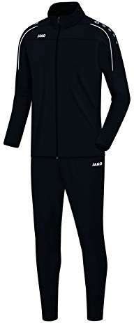 JAKO Herren Trainingsanzug Classico, Schwarz, L