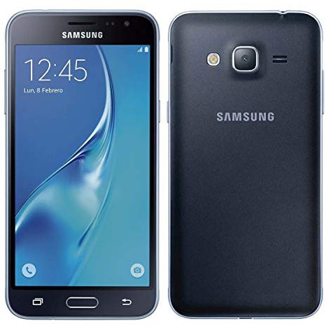 Samsung Galaxy J3 Smartphone 2016 Model Black - Unlocked 8GB 5.0 inch Display Android OS (Renewed)