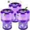 Smyidel Filter für Dyson V11, 3 Pack Vakuumfilter Ersatz für Dyson V11 V15 SV14 SV17 SV22 Detect Animal Absolute Extra Pro Torque Drive Akku Staubsauger, Ersetzen Sie # 970013-02(V11)