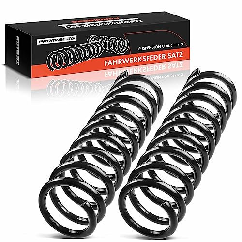 Frankberg 2x Federn Fahrwerksfeder Hinterachse Kompatibel mit Focus II Turnier DA 1.4L-2.0L 2004-2012 Focus II Turnier DA DS FFS 1.6L 2.0L 2004-2012 Replace# 1356556