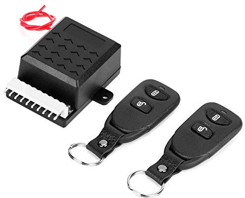 Tbest Locking Kit, Remote Central Locking, Remote Locking, Central Locking Remote Universal Car Central Alarm System Remote Control Anti Theft Key Locking Kit