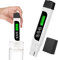 YUWJOOWEE 3 In1 Digitale Wasserqualitätstester, EC Meter und Temperatur PPM Meter, Handheld 0-9990 ppm TDS Measurement with LED Display für Wasser, Pflanzen, Trinkwasser, Aquarien