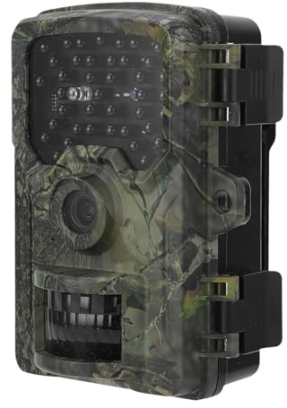 Goshyda Trail Camera, 4K 16MP WiFi Trail Game Camera with Night Vision, 0.3s Trigger Motion Activated, 120° PIR Angle, IP66 Waterproof Hunting Camera for Wildlife Monitoring