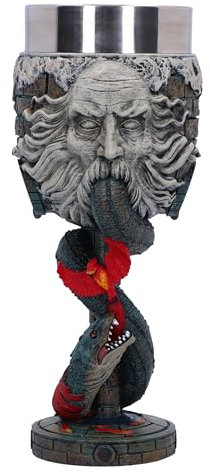 Nemesis Now Harry Potter Chamber of Secrets Goblet 19.5cm, Resin, Official Harry Potter Merchandise, Harry Potter Chamber of Secrets Collectible Cup, Cast in The Finest Resin, Expertly Hand-Painted