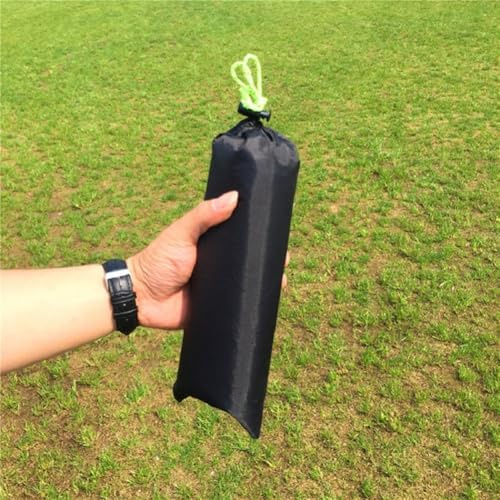 Yuanpgky Tela Oxford 210D impermeable para tienda de campaña con estacas y bolsa de almacenamiento para actividades al aire libre (200 x 80 cm)