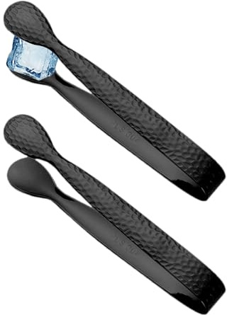 Tenazas Pequeñas Para Azúcar,2 Piezas Pinza Pequeña Para Aperitivos De Acero Inoxidable | Pinza Para Aperitivos De Fiesta | Para Malvaviscos Bartender Té Café Panadero Restaurante Buffet Servicio Fies