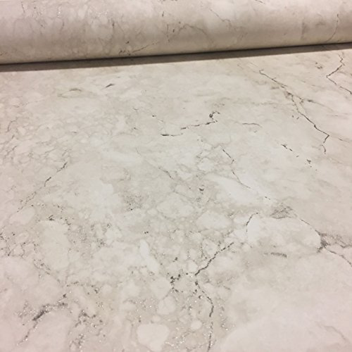 DEBONA Marble Effect Wallpaper Glitter Sparkle Granite Vinyl 2 Colours