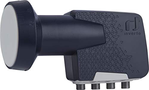 Inverto 5447 IDLB-QDL410-PREMU-OPN Quad-LNB blå