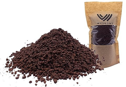 WYSKONT Pierres Volcaniques 10 Liter 3-5mm - Substrat pour Aquarium - Paillis de Lave - Décoration d'Aquarium - Décoration de Terrarium - Pierres d'Aquarium - Gravier d'Aquarium - Gravier Ornemental