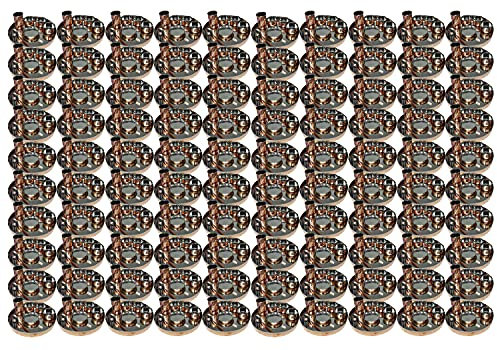 Juego de 100 vajilla tradicional de cobre de acero inoxidable, juego de platos Thali, cuencos, vidrio y cuchara, diámetro de 13 pulgadas