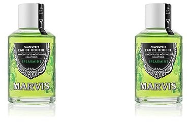 Marvis Spearmint Concentré Eau de Bouche 120ml (Lot de 2)