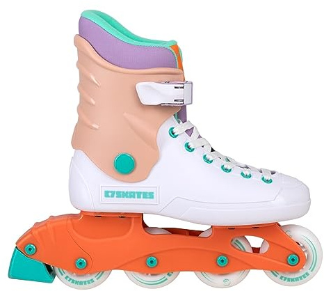 C SEVEN C7skates Nostalgic Adult Inline Skates for Women and Adult (Sunset Dreams, Women's 8 / Men's 7)